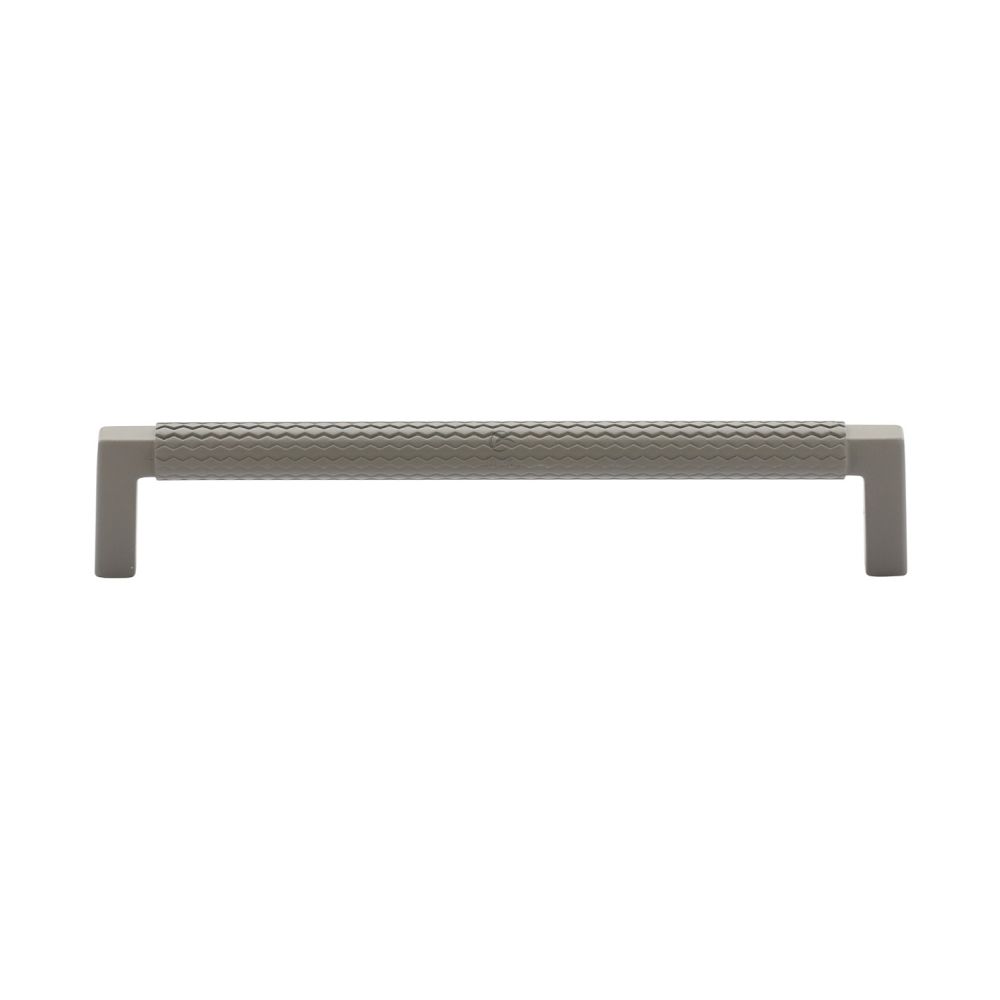 This is an image of a M.Marcus - Paxton Cabinet Pull 160mm Grey Silk Touch Finish, tk5191-160-stg that is available to order from T.H Wiggans Ironmongery in Kendal.