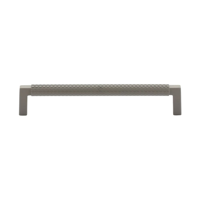 This is an image of a M.Marcus - Paxton Cabinet Pull 160mm Grey Silk Touch Finish, tk5191-160-stg that is available to order from T.H Wiggans Ironmongery in Kendal.