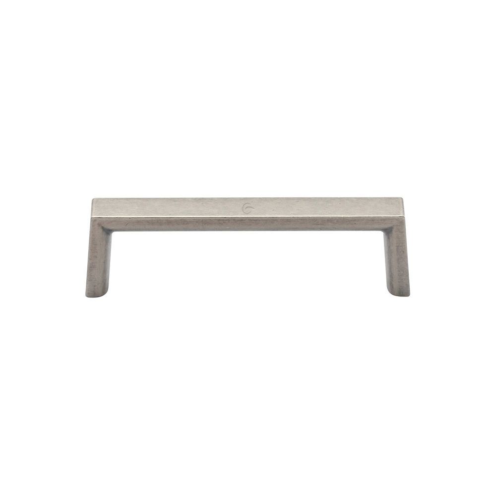 This is an image of a M.Marcus - Jena Cabinet Pull 96mm Distressed Pewter Finish, tk5210-096-dpw that is available to order from T.H Wiggans Ironmongery in Kendal.