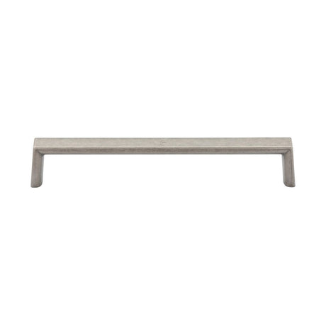 This is an image of a M.Marcus - Jena Cabinet Pull 160mm Distressed Pewter Finish, tk5210-160-dpw that is available to order from T.H Wiggans Ironmongery in Kendal.