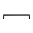 This is an image of a M.Marcus - Jena Cabinet Pull 160mm Matt Black Silk Touch Finish, tk5210-160-sbk that is available to order from T.H Wiggans Ironmongery in Kendal.