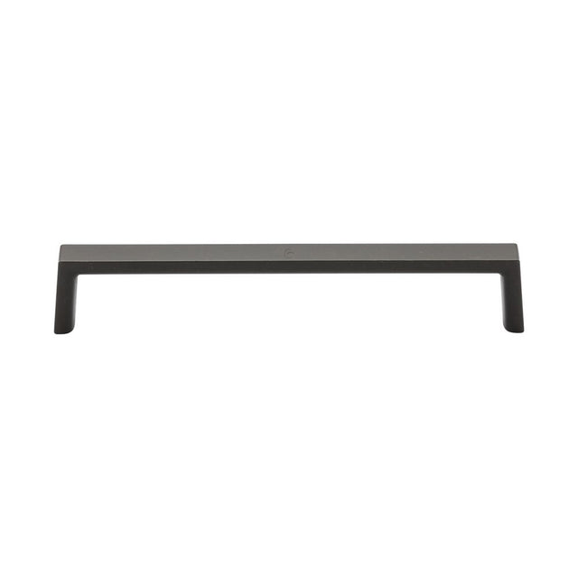 This is an image of a M.Marcus - Jena Cabinet Pull 160mm Matt Black Silk Touch Finish, tk5210-160-sbk that is available to order from T.H Wiggans Ironmongery in Kendal.