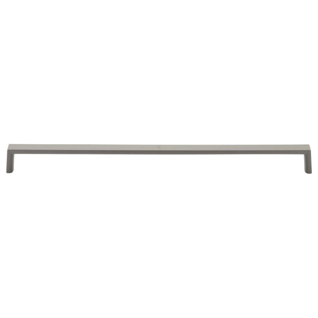 This is an image of a M.Marcus - Jena Cabinet Pull 320mm Grey Silk Touch Finish, tk5210-320-stg that is available to order from T.H Wiggans Ironmongery in Kendal.