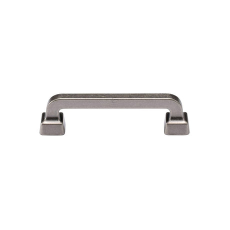 This is an image of a M.Marcus - Stilo Cabinet Pull 96mm Distressed Pewter Finish, tk5217-096-dpw that is available to order from T.H Wiggans Ironmongery in Kendal.