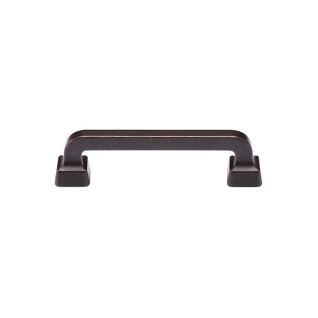 This is an image of a M.Marcus - Stilo Cabinet Pull 96mm Matt Bronze Finish, tk5217-096-lbn that is available to order from T.H Wiggans Ironmongery in Kendal.