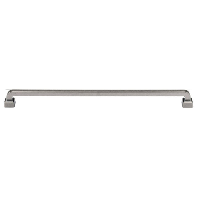 This is an image of a M.Marcus - Stilo Cabinet Pull 320mm Distressed Pewter Finish, tk5217-320-dpw that is available to order from T.H Wiggans Ironmongery in Kendal.