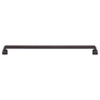 This is an image of a M.Marcus - Stilo Cabinet Pull 320mm Matt Bronze Finish, tk5217-320-lbn that is available to order from T.H Wiggans Ironmongery in Kendal.
