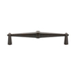 This is an image of a M.Marcus - Terre Cabinet Pull 160mm Matt Bronze Finish, tk5231-160-lbn that is available to order from T.H Wiggans Ironmongery in Kendal.