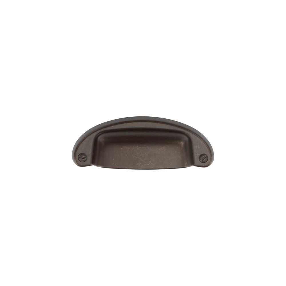 This is an image of a M.Marcus - Classic Cup Pull 032mm Matt Bronze Finish, tk5332-032-lbn that is available to order from T.H Wiggans Ironmongery in Kendal.