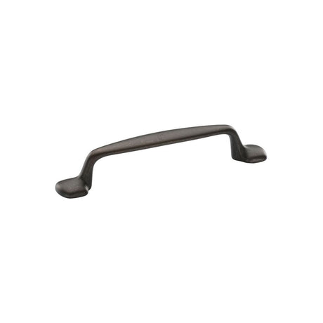 This is an image of a M.Marcus - Classic Cabinet Pull 96mm Matt Bronze Finish, tk5341-096-lbn that is available to order from T.H Wiggans Ironmongery in Kendal.
