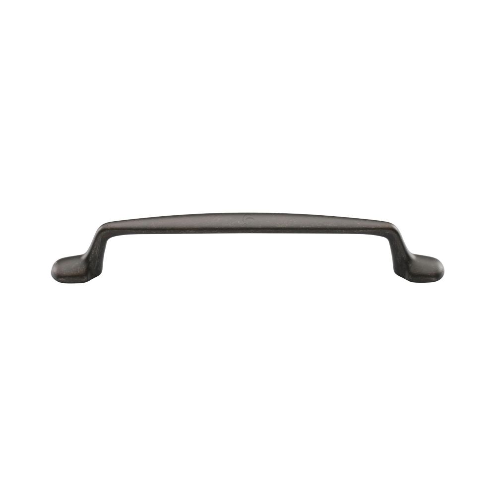 This is an image of a M.Marcus - Classic Cabinet Pull 128mm Matt Bronze Finish, tk5341-128-lbn that is available to order from T.H Wiggans Ironmongery in Kendal.