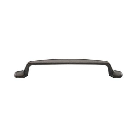 This is an image of a M.Marcus - Classic Cabinet Pull 128mm Matt Bronze Finish, tk5341-128-lbn that is available to order from T.H Wiggans Ironmongery in Kendal.