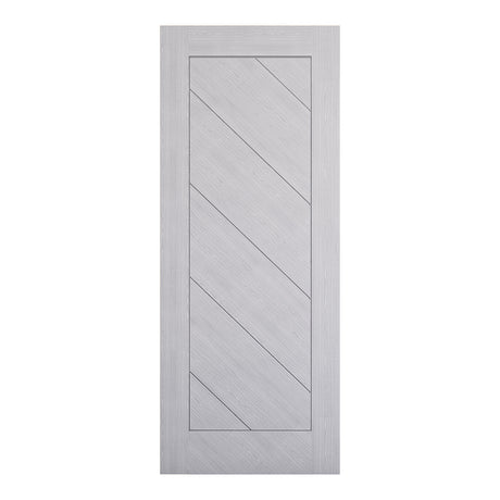 This is an image of Deanta Torino Light Grey Ash Doors available to order from T.H. Wiggans Ironmongery in Kendal