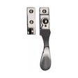 This is an image of a Heritage Brass - Casement Window Fastener Wedge Pattern Polished Nickel Finish, v1005-pnf that is available to order from T.H Wiggans Ironmongery in Kendal.
