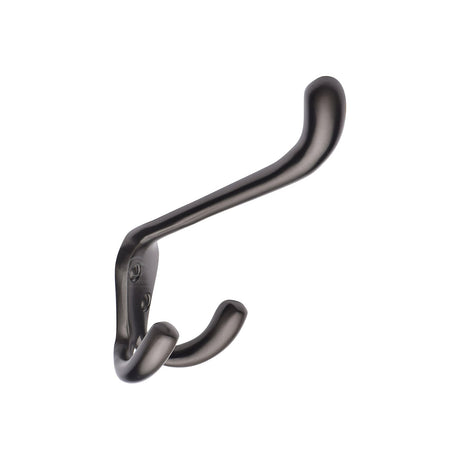 This is an image of a Heritage Brass - Hat and Coat Hook Matt Bronze Finish, v1058-mb that is available to order from T.H Wiggans Ironmongery in Kendal.