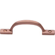 This is an image of a Heritage Brass - Pull Handle Russell Design 102mm Satin Rose Gold Finish, v1090-102-srg that is available to order from T.H Wiggans Ironmongery in Kendal.