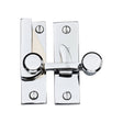 This is an image of a Heritage Brass - Sash Fastener Polished Chrome Finish, v1100-pc that is available to order from T.H Wiggans Ironmongery in Kendal.