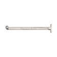 This is an image of a Heritage Brass - Roller Arm Stay 254mm Polished Nickel Finish, v1119-10-pnf that is available to order from T.H Wiggans Ironmongery in Kendal.