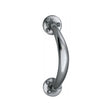 This is an image of a Heritage Brass - Pull Handle Polished Chrome Finish, v1140-pc that is available to order from T.H Wiggans Ironmongery in Kendal.
