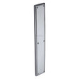 This is an image of a Heritage Brass - Fingerplate 462 x 76mm - Polished Chrome Finish, v1166-pc that is available to order from T.H Wiggans Ironmongery in Kendal.
