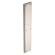 This is an image of a Heritage Brass - Fingerplate 462 x 76mm - Satin Nickel Finish, v1166-sn that is available to order from T.H Wiggans Ironmongery in Kendal.