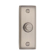 This is an image of a Heritage Brass - Bell Push 3" x 1" Satin Nickel Finish, v1180-sn that is available to order from T.H Wiggans Ironmongery in Kendal.