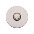 This is an image of a Heritage Brass - Round Bell Push Satin Nickel finish, v1184-sn that is available to order from T.H Wiggans Ironmongery in Kendal.
