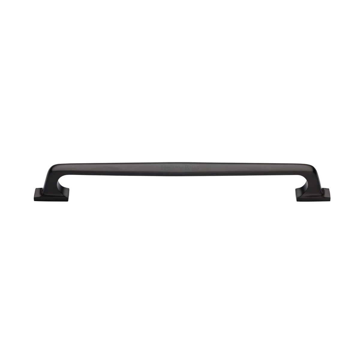 This is an image of a Heritage Brass - Door Pull Handle Durham Design 345mm Matt Bronze Finish, v1210-345-mb that is available to order from T.H Wiggans Ironmongery in Kendal.