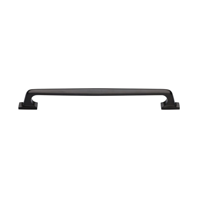 This is an image of a Heritage Brass - Door Pull Handle Durham Design 345mm Matt Bronze Finish, v1210-345-mb that is available to order from T.H Wiggans Ironmongery in Kendal.