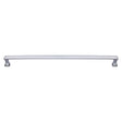 This is an image of a Heritage Brass - Door Pull Handle Pyramid Design 478mm Polished Chrome Finish, v1232-478-pc that is available to order from T.H Wiggans Ironmongery in Kendal.