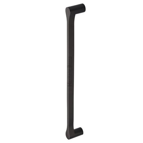 This is an image of a Heritage Brass - Door Pull Handle Gio Design 484mm Matt Bronze Finish, v1238-484-mb that is available to order from T.H Wiggans Ironmongery in Kendal.