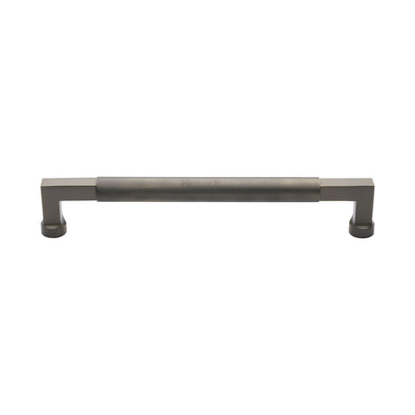 This is an image of a Heritage Brass - Door Pull Handle Bauhaus Design 330mm Antique Brass Finish, v1312-330-at that is available to order from T.H Wiggans Ironmongery in Kendal.