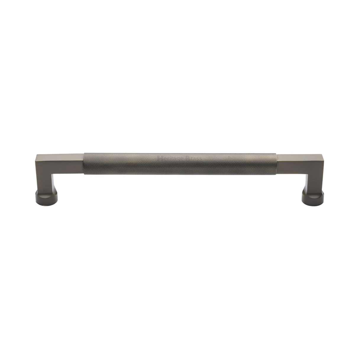 This is an image of a Heritage Brass - Door Pull Handle Bar Design 330mm Antique Brass Finish, v1315-330-at that is available to order from T.H Wiggans Ironmongery in Kendal.