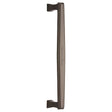 This is an image of a Heritage Brass - Door Pull Handle Deco Design 305mm Matt Bronze Finish, v1334-305-mb that is available to order from T.H Wiggans Ironmongery in Kendal.