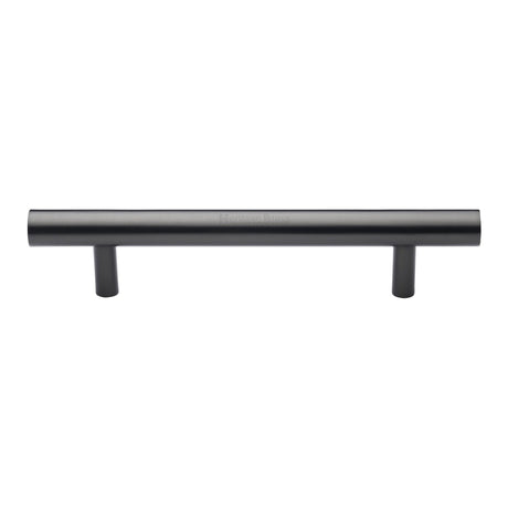 This is an image of a Heritage Brass - Door Pull Handle Bar Design 305mm Matt Bronze Finish, v1361-305-mb that is available to order from T.H Wiggans Ironmongery in Kendal.