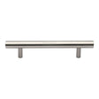 This is an image of a Heritage Brass - Door Pull Handle Bar Design 305mm Satin Nickel Finish, v1361-305-sn that is available to order from T.H Wiggans Ironmongery in Kendal.