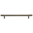 This is an image of a Heritage Brass - Door Pull Handle Bar Design 457mm Antique Brass Finish, v1361-457-at that is available to order from T.H Wiggans Ironmongery in Kendal.