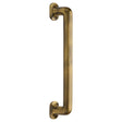 This is an image of a Heritage Brass - Door Pull Handle Traditional Design 330mm Antique Brass Finish, v1376-330-at that is available to order from T.H Wiggans Ironmongery in Kendal.