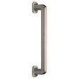 This is an image of a Heritage Brass - Door Pull Handle Traditional Design 330mm Satin Nickel Finish, v1376-330-sn that is available to order from T.H Wiggans Ironmongery in Kendal.