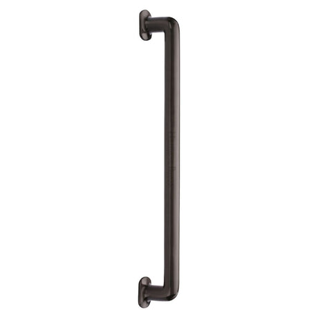 This is an image of a Heritage Brass - Door Pull Handle Traditional Design 482mm Matt Bronze Finish, v1376-482-mb that is available to order from T.H Wiggans Ironmongery in Kendal.