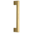 This is an image of a Heritage Brass - Door Pull Handle Urban Design 305mm Polished Brass Finish, v1390-305-pb that is available to order from T.H Wiggans Ironmongery in Kendal.