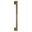 This is an image of a Heritage Brass - Door Pull Handle Urban Design 457mm Antique Brass Finish, v1390-457-at that is available to order from T.H Wiggans Ironmongery in Kendal.