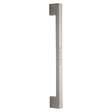 This is an image of a Heritage Brass - Door Pull Handle Urban Design 457mm Satin Nickel Finish, v1390-457-sn that is available to order from T.H Wiggans Ironmongery in Kendal.