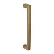 This is an image of a Heritage Brass - Door Pull Handle Polished Brass Finish, v2056-pb that is available to order from T.H Wiggans Ironmongery in Kendal.