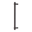This is an image of a Heritage Brass - Door Pull Handle Industrial Design 353mm Matt Bronze Finish, v2485-353-mb that is available to order from T.H Wiggans Ironmongery in Kendal.