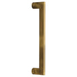 This is an image of a Heritage Brass - Door Pull Handle Apollo Design 307mm Antique Brass Finish, v4150-307-at that is available to order from T.H Wiggans Ironmongery in Kendal.