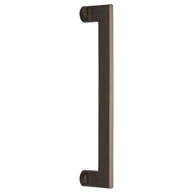 This is an image of a Heritage Brass - Door Pull Handle Apollo Design 307mm Matt Bronze Finish, v4150-307-mb that is available to order from T.H Wiggans Ironmongery in Kendal.