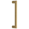 This is an image of a Heritage Brass - Door Pull Handle Apollo Design 307mm Polished Brass Finish, v4150-307-pb that is available to order from T.H Wiggans Ironmongery in Kendal.