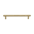 This is an image of a Heritage Brass - Cabinet Pull Stepped Design 160mm CTC Satin Brass Finish, v4410-160-sb that is available to order from T.H Wiggans Ironmongery in Kendal.
