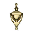 This is an image of a Heritage Brass - Urn Knocker 6" Unlacquered Brass finish, v910-152-ulb that is available to order from T.H Wiggans Ironmongery in Kendal.